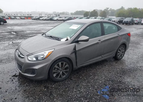 2017 Hyundai Accent Value Edition z USA, uszkodzony, nr VIN KMHCT4AE5HU365893